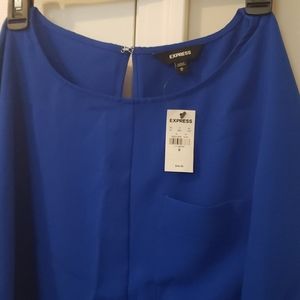 Express Women top blouse Size m NWT never worm